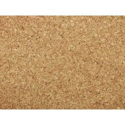 kurkplaat - wandkurk - BRAGA - 90 x 60 cm - 4mm dik - ACTIE