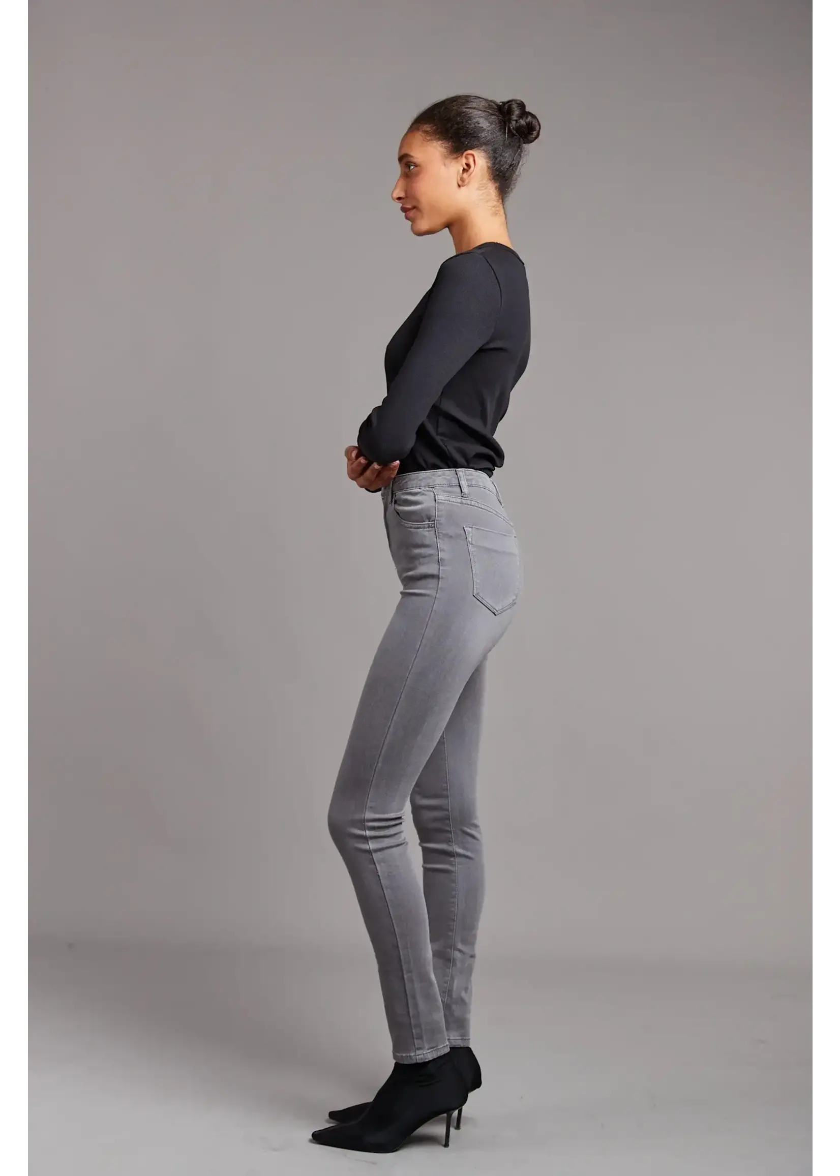 Pantalon taille haute - Solaria sky