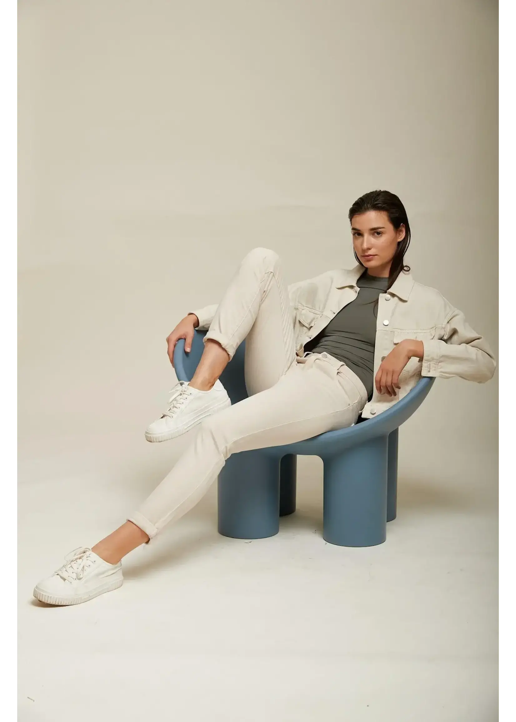 Jean boy ourlet - Karen