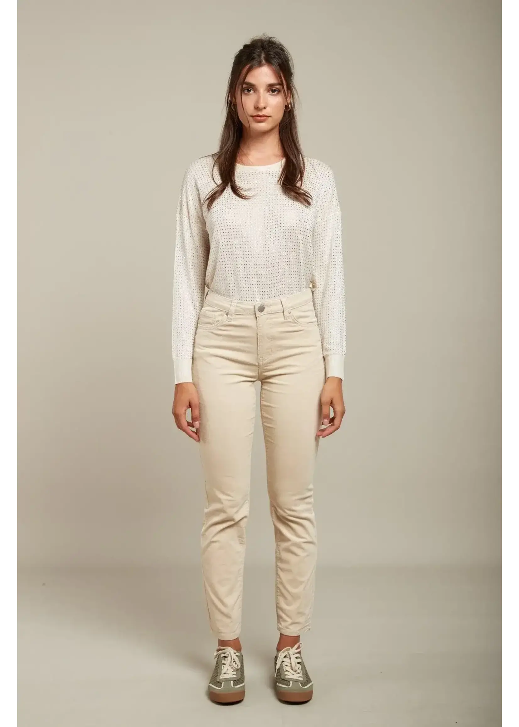 Pantalon push up velours - Cassy