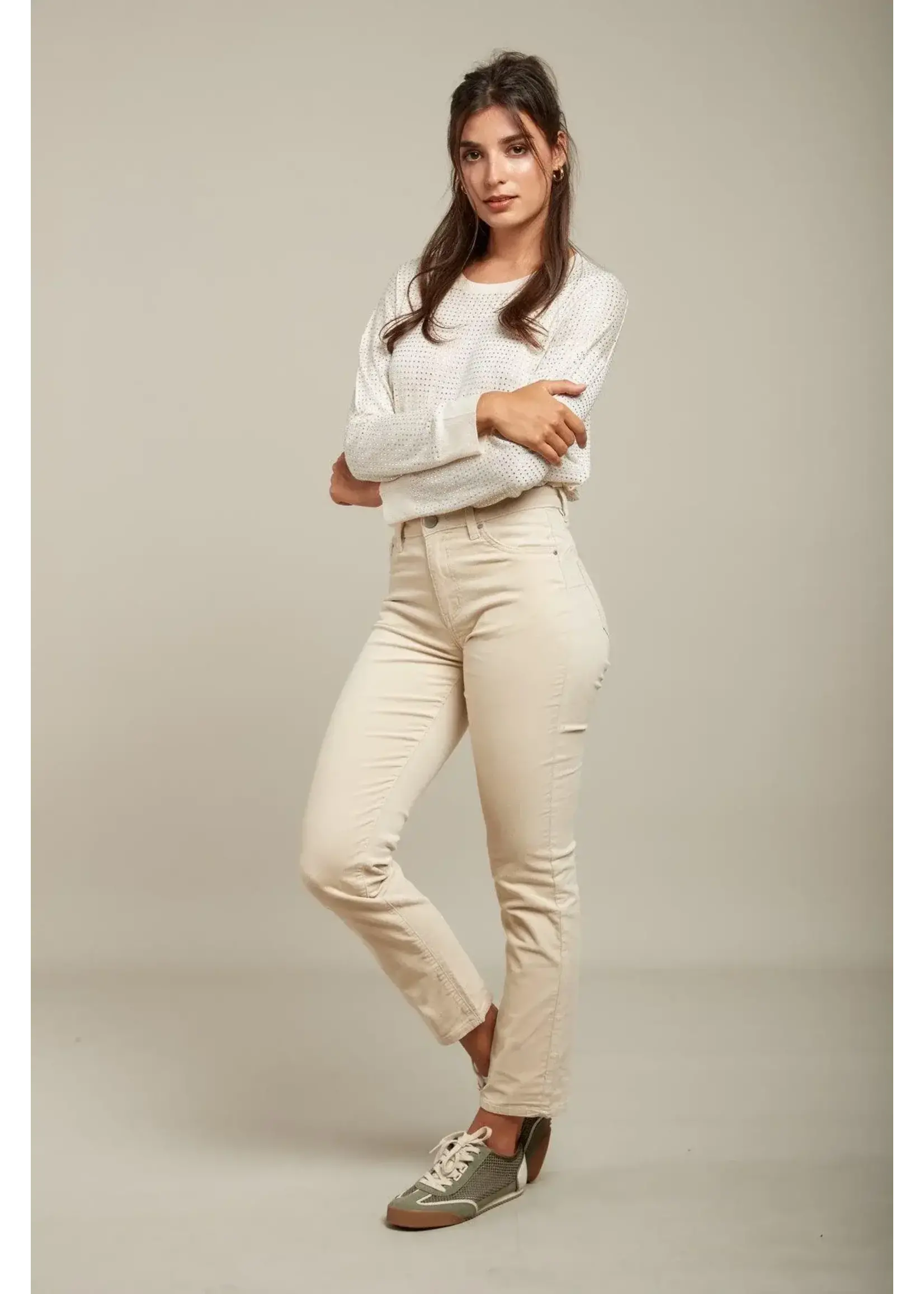 Pantalon push up velours - Cassy