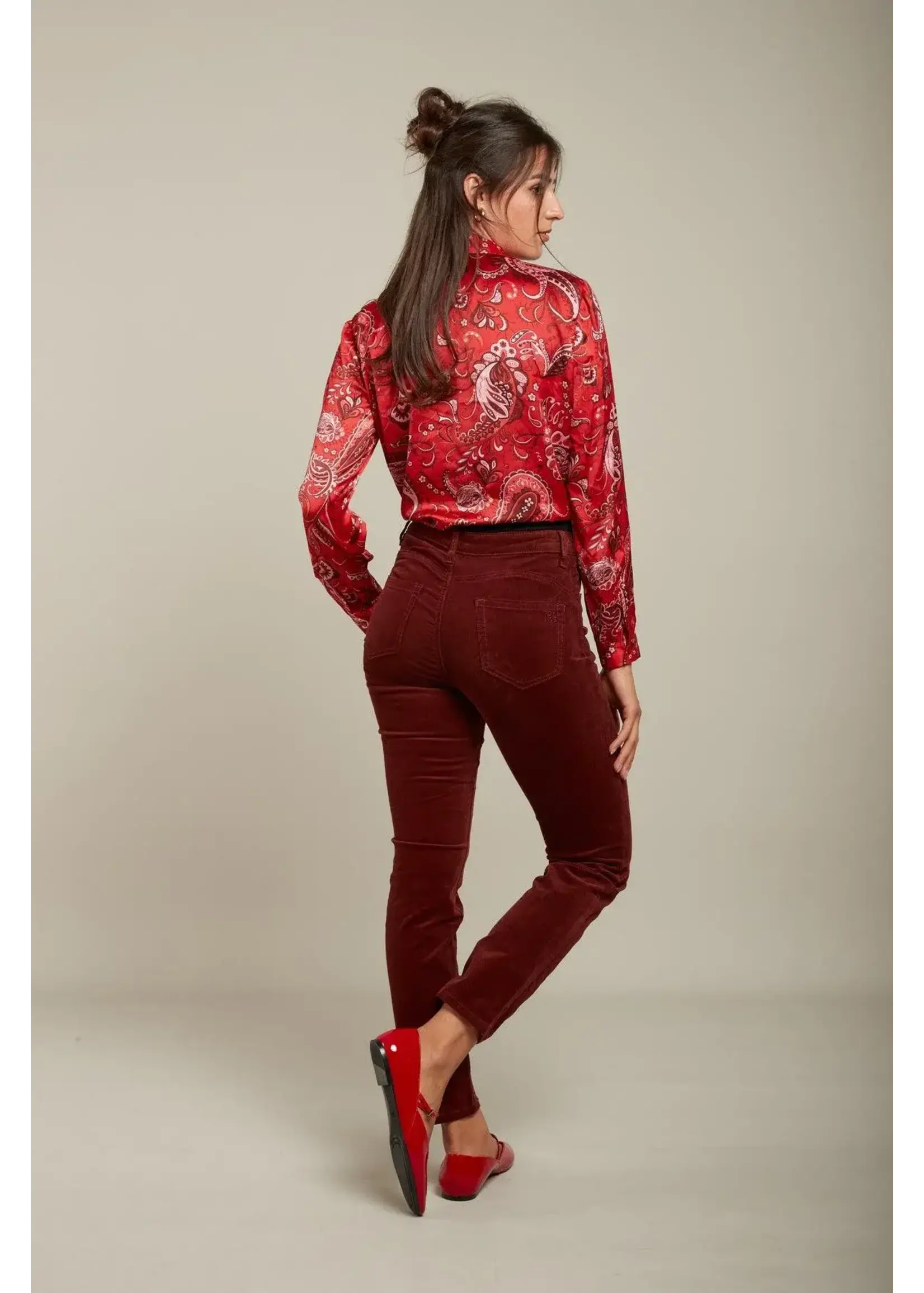 Pantalon push up velours - Cassy