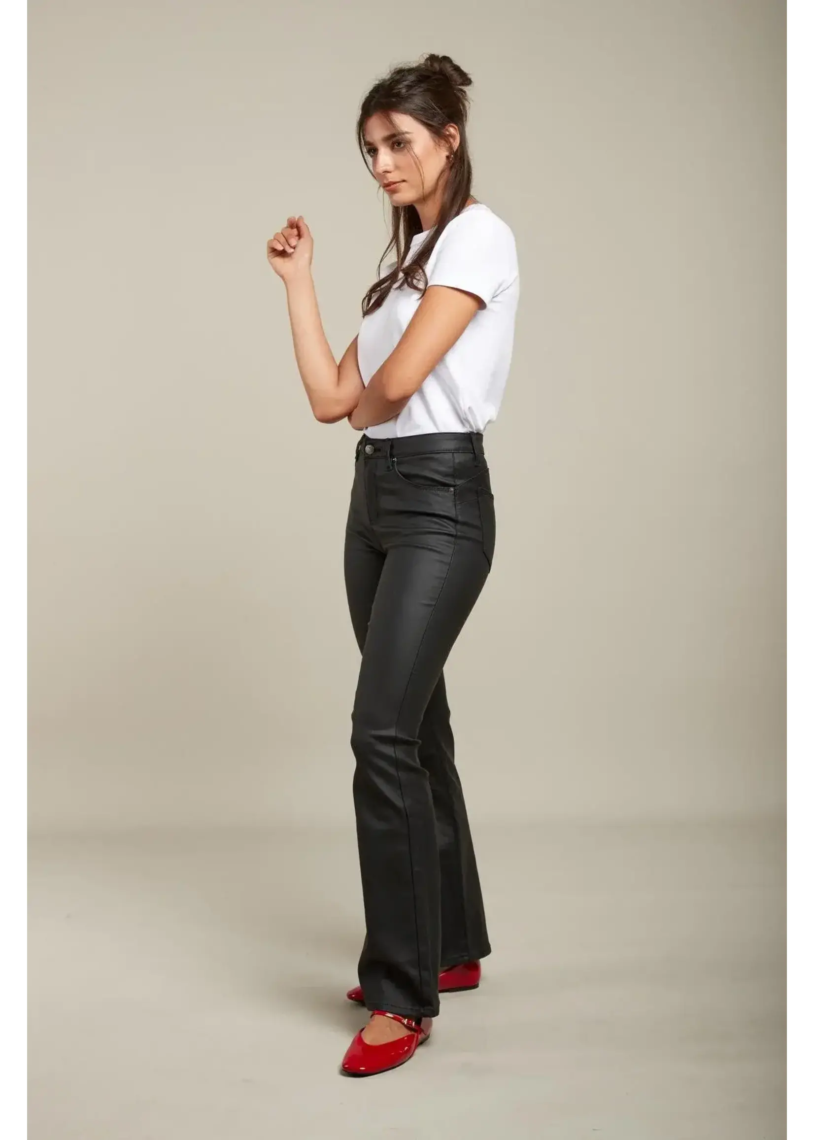 Pantalon droit simili little push - Madé