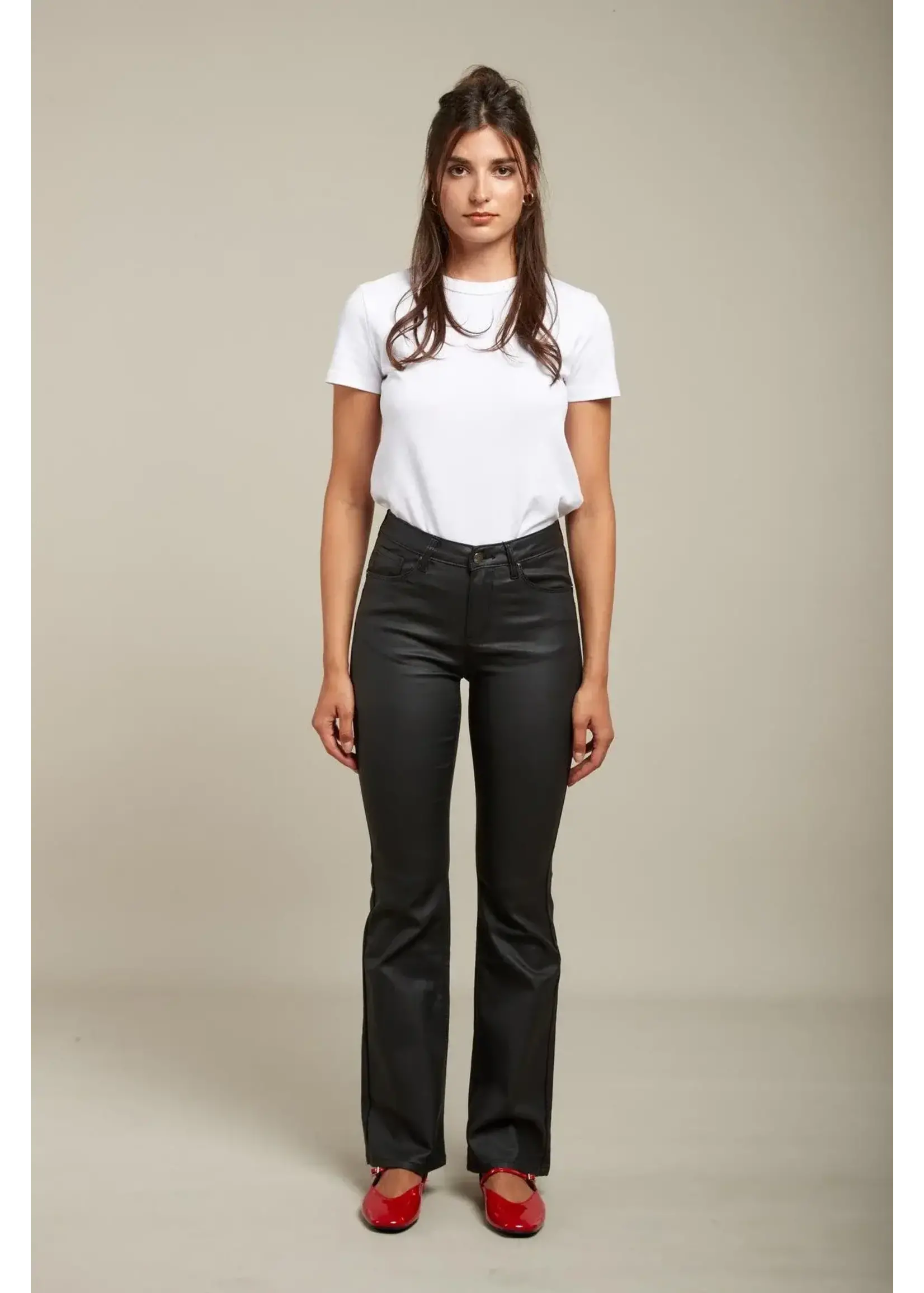 Pantalon droit simili little push - Madé