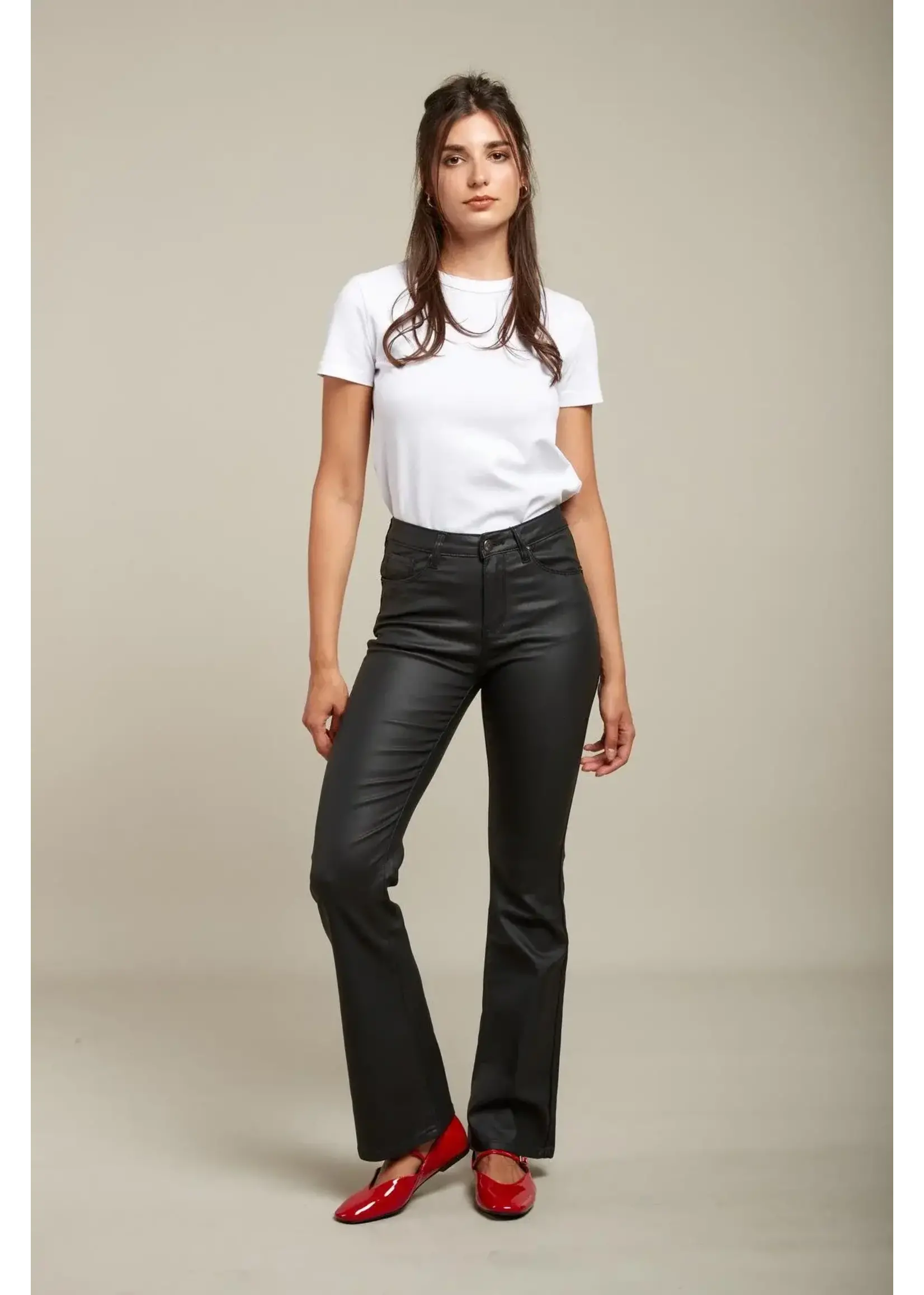 Pantalon droit simili little push - Madé