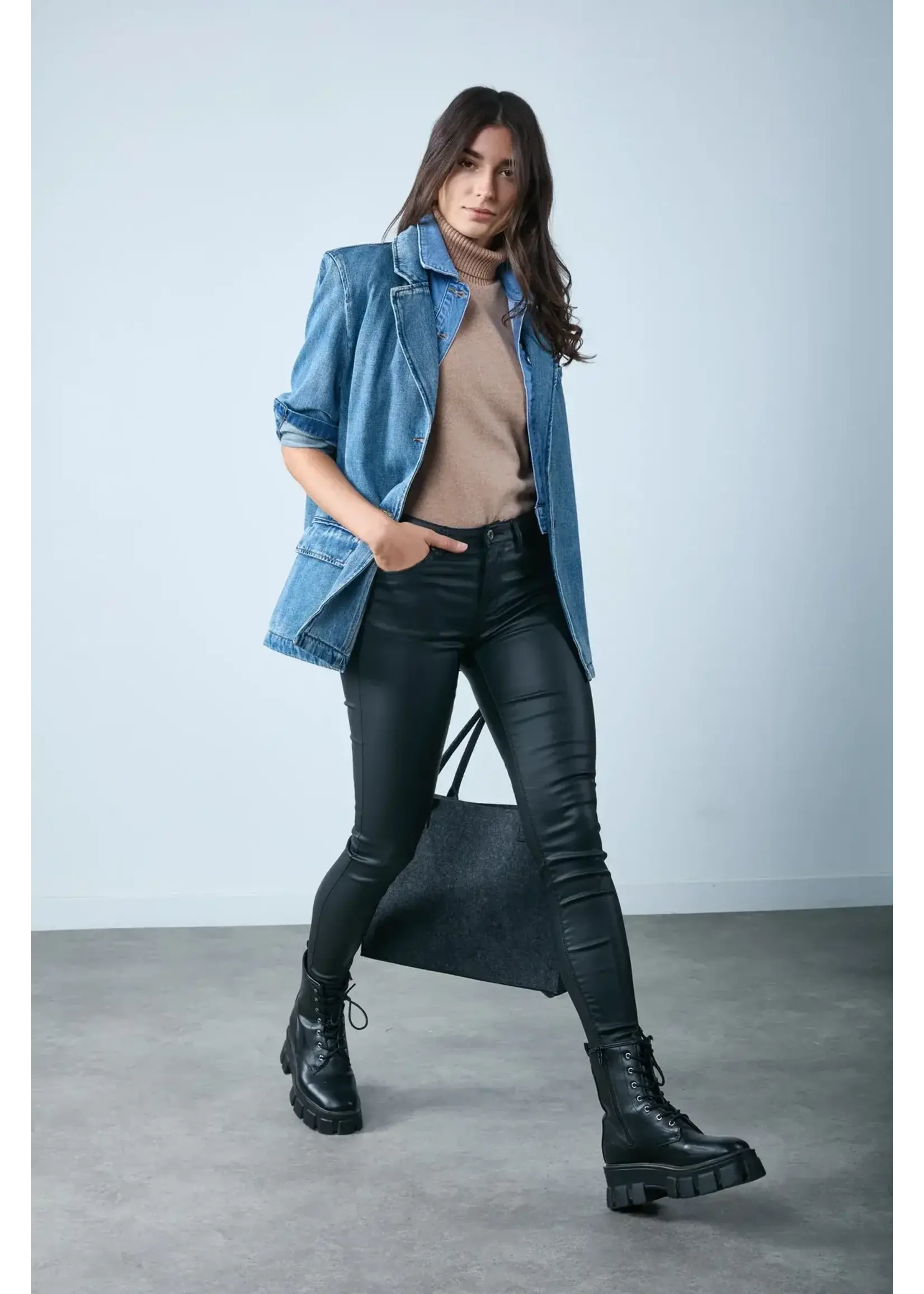 Pantalon enduit push-up - Magika
