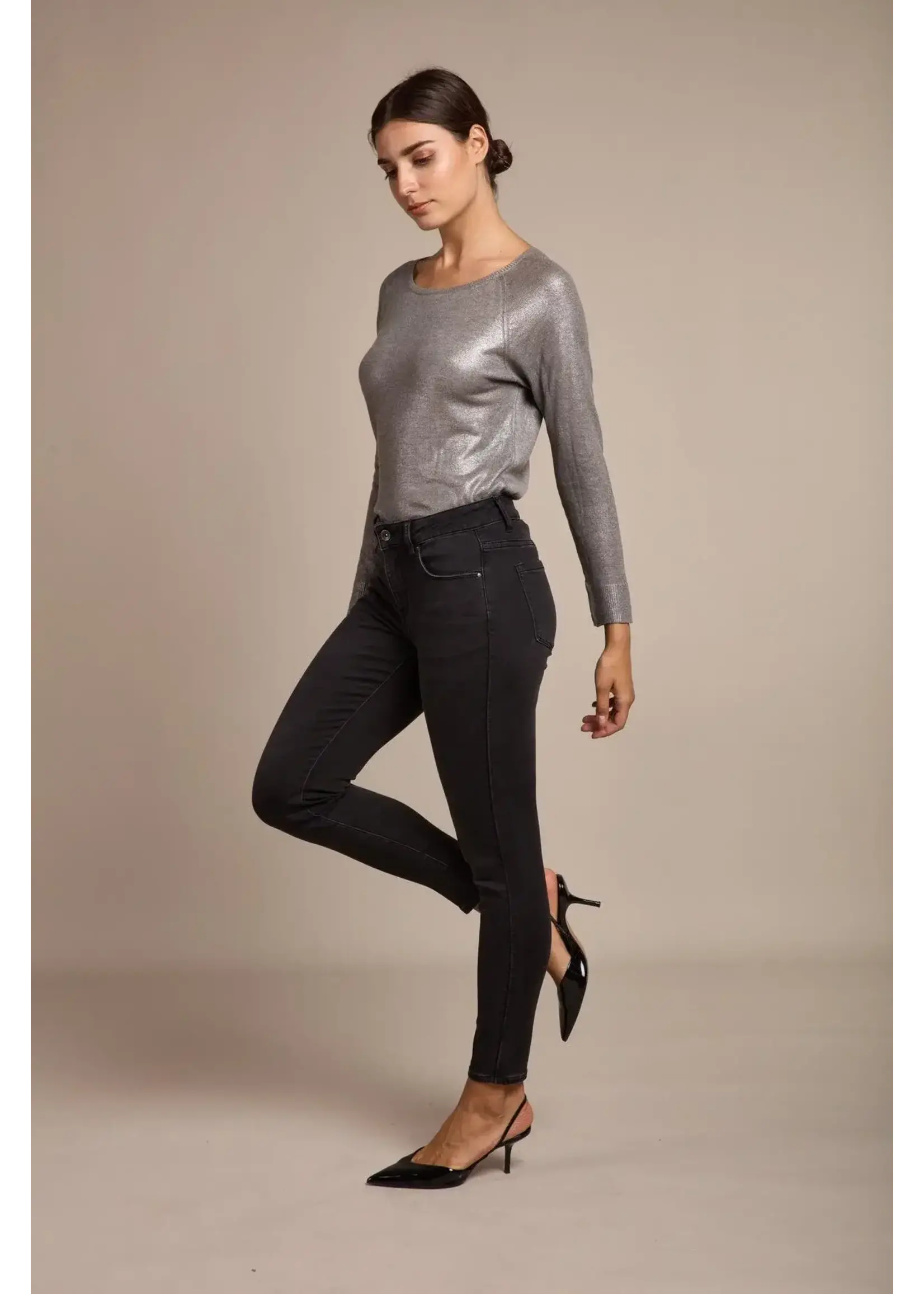 Toxik3 Jean jogg skinny taille basse - Catrina