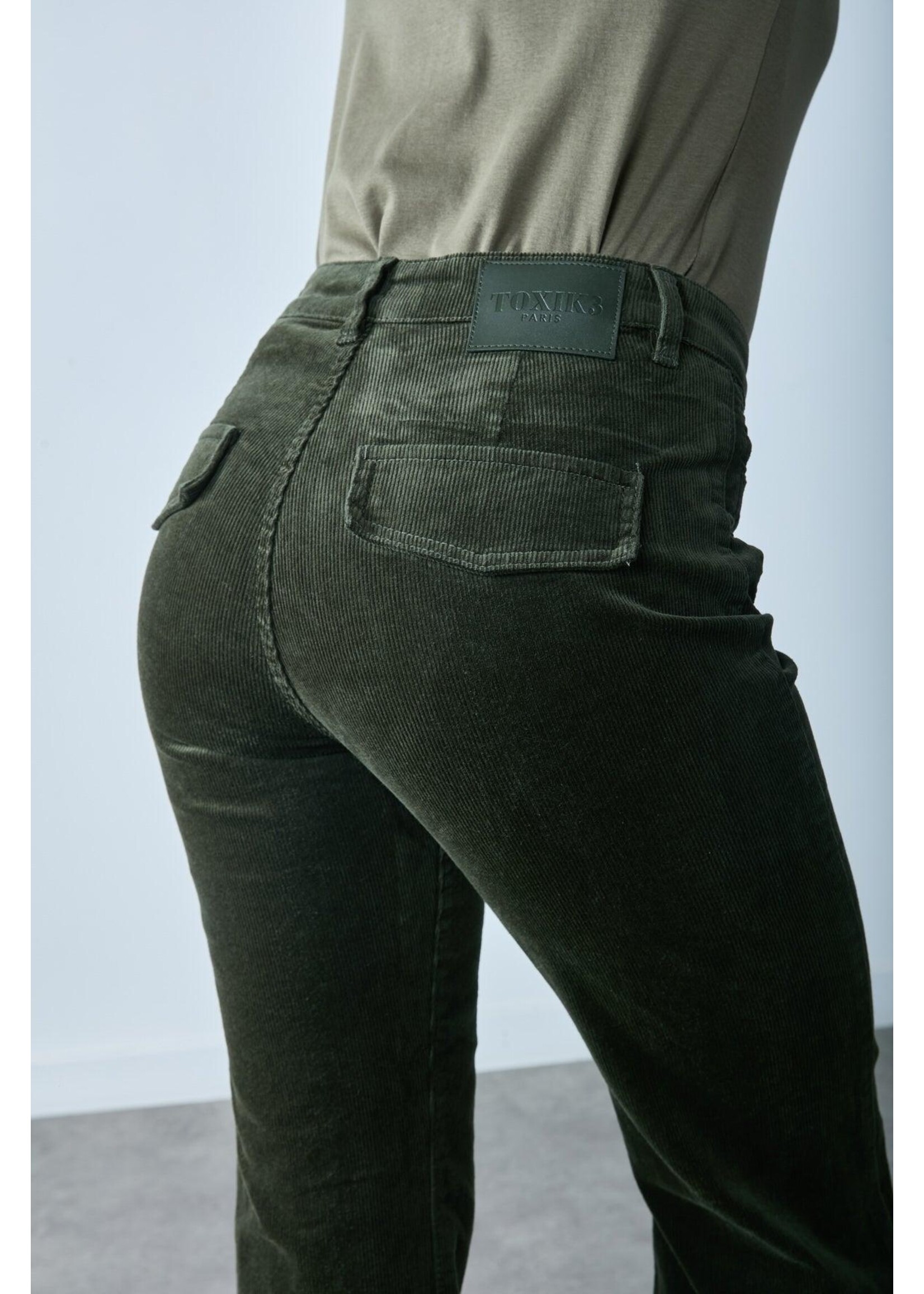Pantalon flare velours - Helton