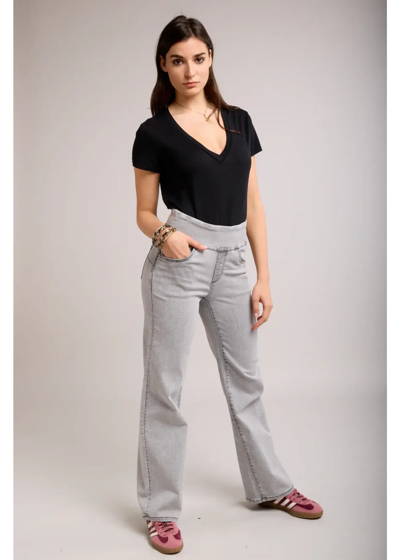 Jean droit à enfiler - Kia