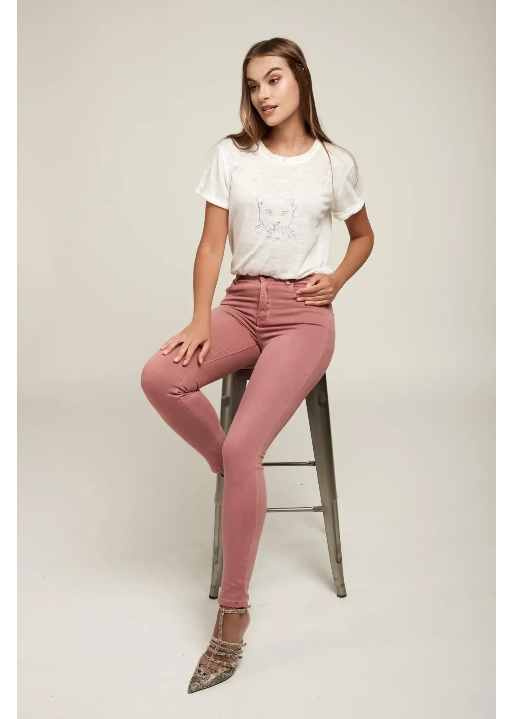Toxik3 pantalon taille haute solaria sky