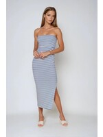 ROBE BUSTIER MARINE