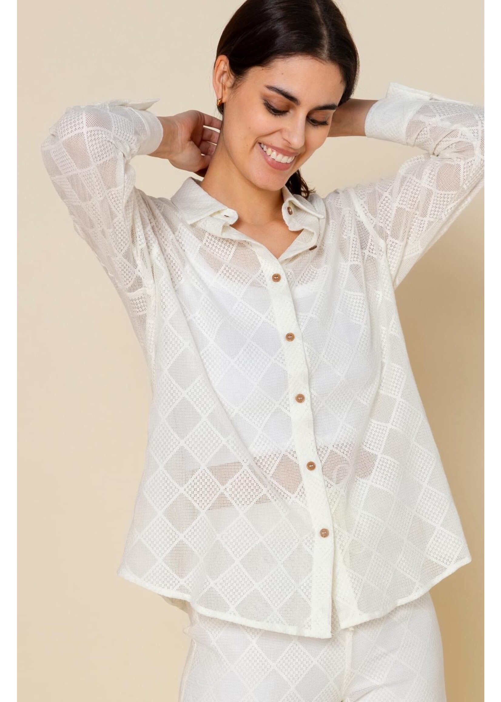 CHEMISE TRANSPARENCE