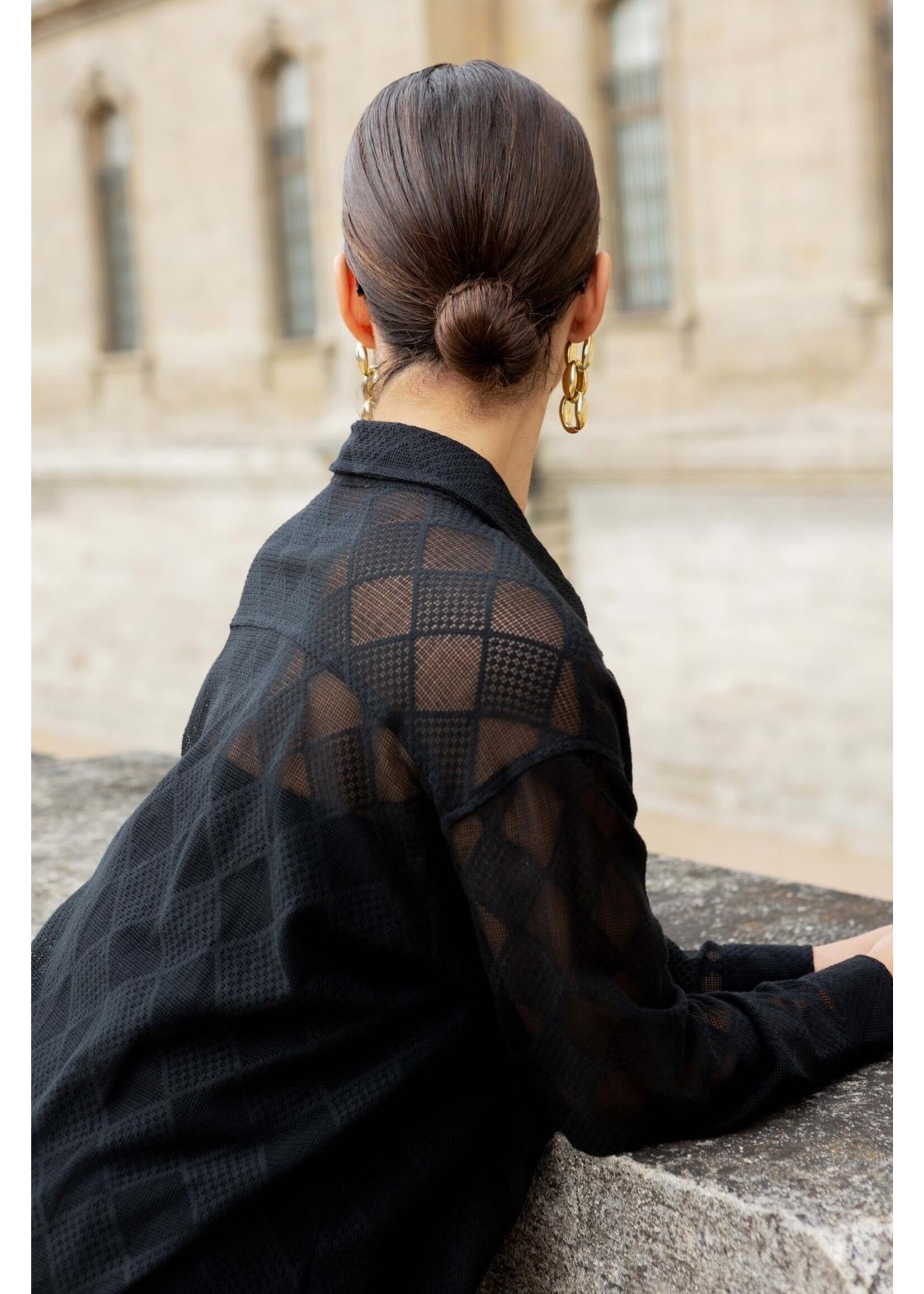 CHEMISE TRANSPARENCE
