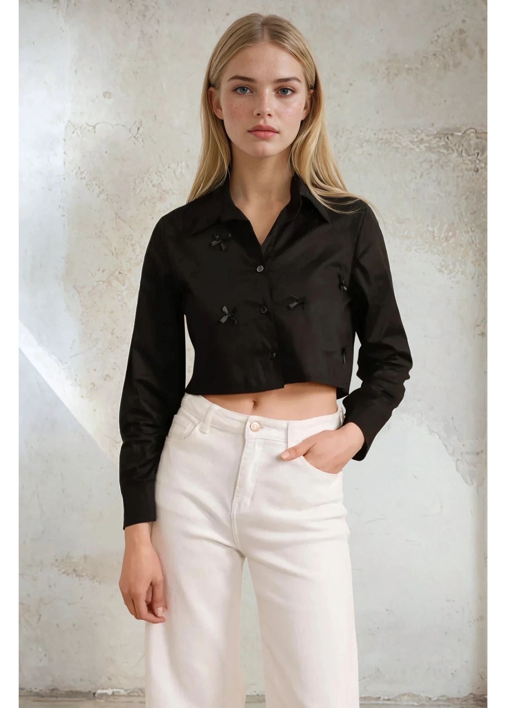 CHEMISE CROP REBELLE