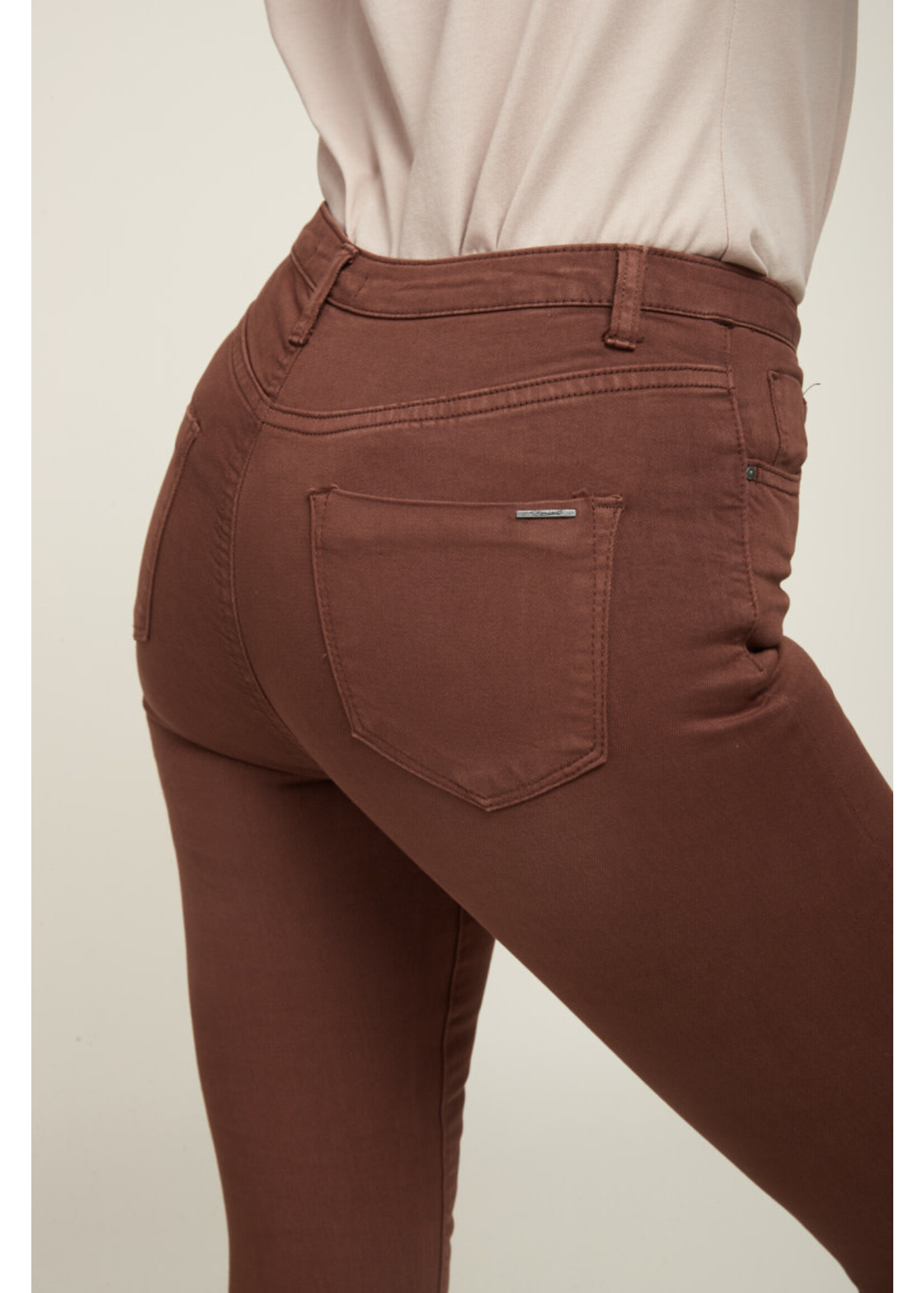 Pantalon taille haute - Solaria sky
