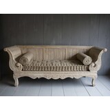 Ralph Lauren bankje met jute bekleding