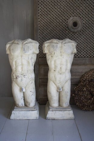 Stenen mannen beeld 79 cm hoog Stenen mannen beeld 79 cm hoog