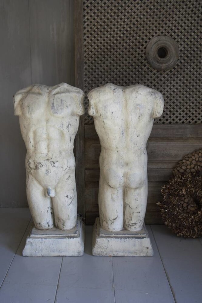 Stenen mannen beeld 79 cm hoog Stenen mannen beeld 79 cm hoog