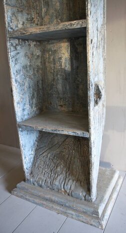 Oude houten bootkast India Oude houten bootkast India