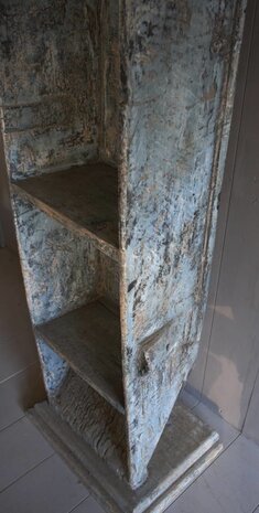 Oude houten bootkast India Oude houten bootkast India