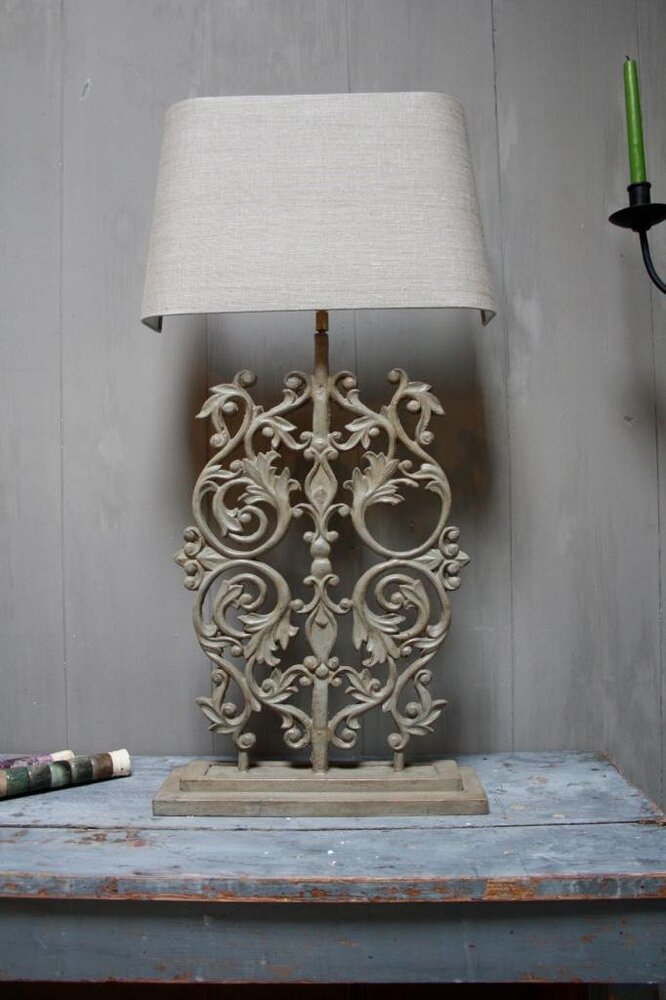 Rene Houtman Lampvoet Orlanda Ijzer Grijs H70 cm