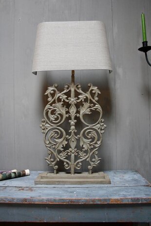 Rene Houtman Lampvoet Orlanda Ijzer Grijs H70 cm