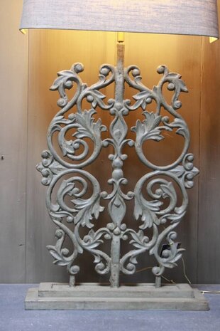 Rene Houtman Lampvoet Orlanda Ijzer Grijs H70 cm