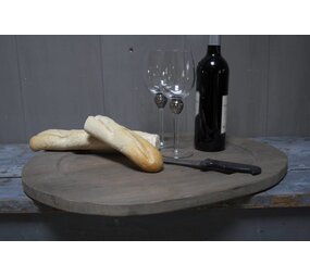 Oud houten dienblad Oud houten dienblad