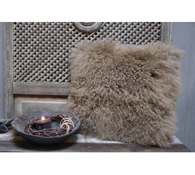 Sierkussen lichtbruin Sierkussen lichtbruin