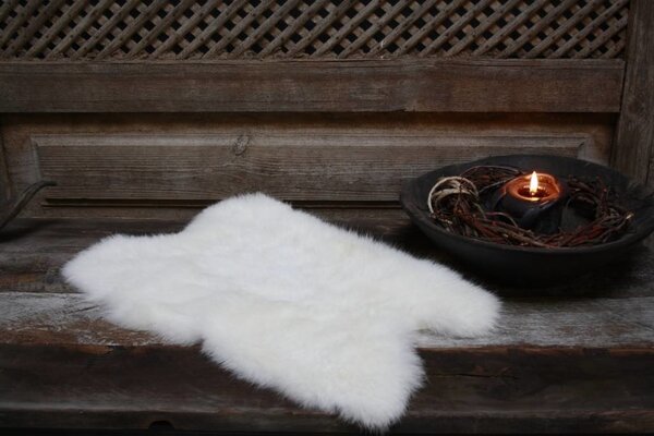 Konijnenvacht klein wit Konijnenvacht klein wit