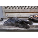 Konijnenvacht groot donkerbruin Konijnenvacht groot donkerbruin