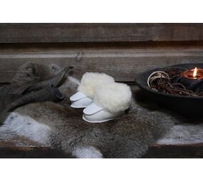 Babyslofjes wit Babyslofjes wit