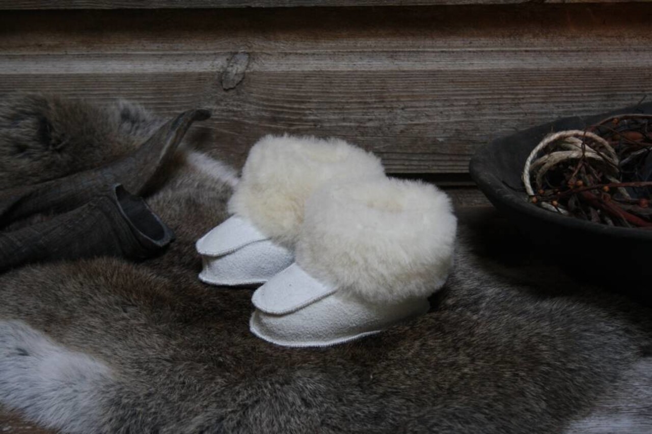 Babyslofjes wit Babyslofjes wit