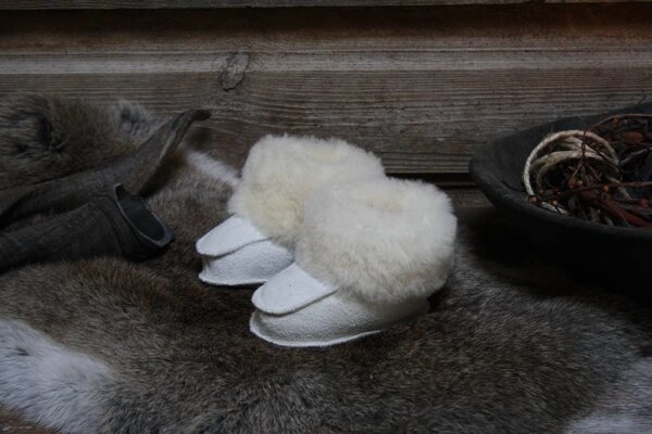 Babyslofjes wit Babyslofjes wit