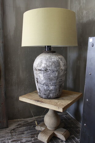 Kruiklamp rijstwijnpot inclusief kap 82 cm Kruiklamp rijstwijnpot inclusief kap 82 cm