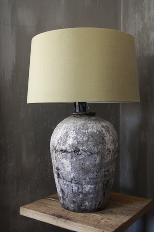 Kruiklamp rijstwijnpot inclusief kap 82 cm Kruiklamp rijstwijnpot inclusief kap 82 cm