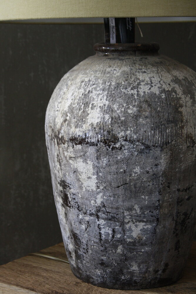 Kruiklamp rijstwijnpot inclusief kap 82 cm Kruiklamp rijstwijnpot inclusief kap 82 cm