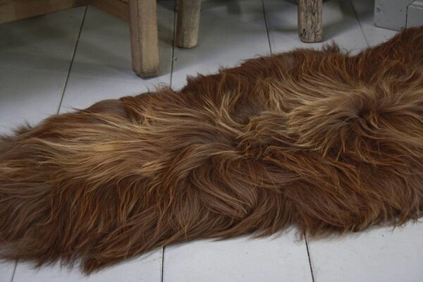 Schapenvacht IJslander natuurlijk bruin 70 x 130 cm Schapenvacht IJslander natuurlijk bruin 70 x 130 cm