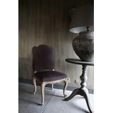 Barok stoeltje met paars linnen Barok stoeltje met paars linnen