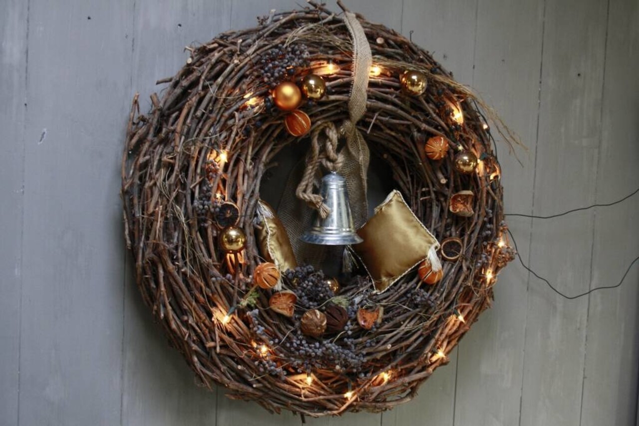 Rene Houtman Kerstkrans met verlichting 100 cm Rene Houtman Kerstkrans met verlichting 100 cm