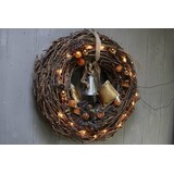 Rene Houtman Kerstkrans met verlichting 100 cm Rene Houtman Kerstkrans met verlichting 100 cm