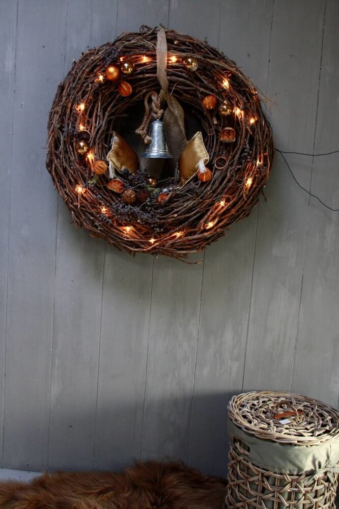 Rene Houtman Kerstkrans met verlichting 100 cm Rene Houtman Kerstkrans met verlichting 100 cm