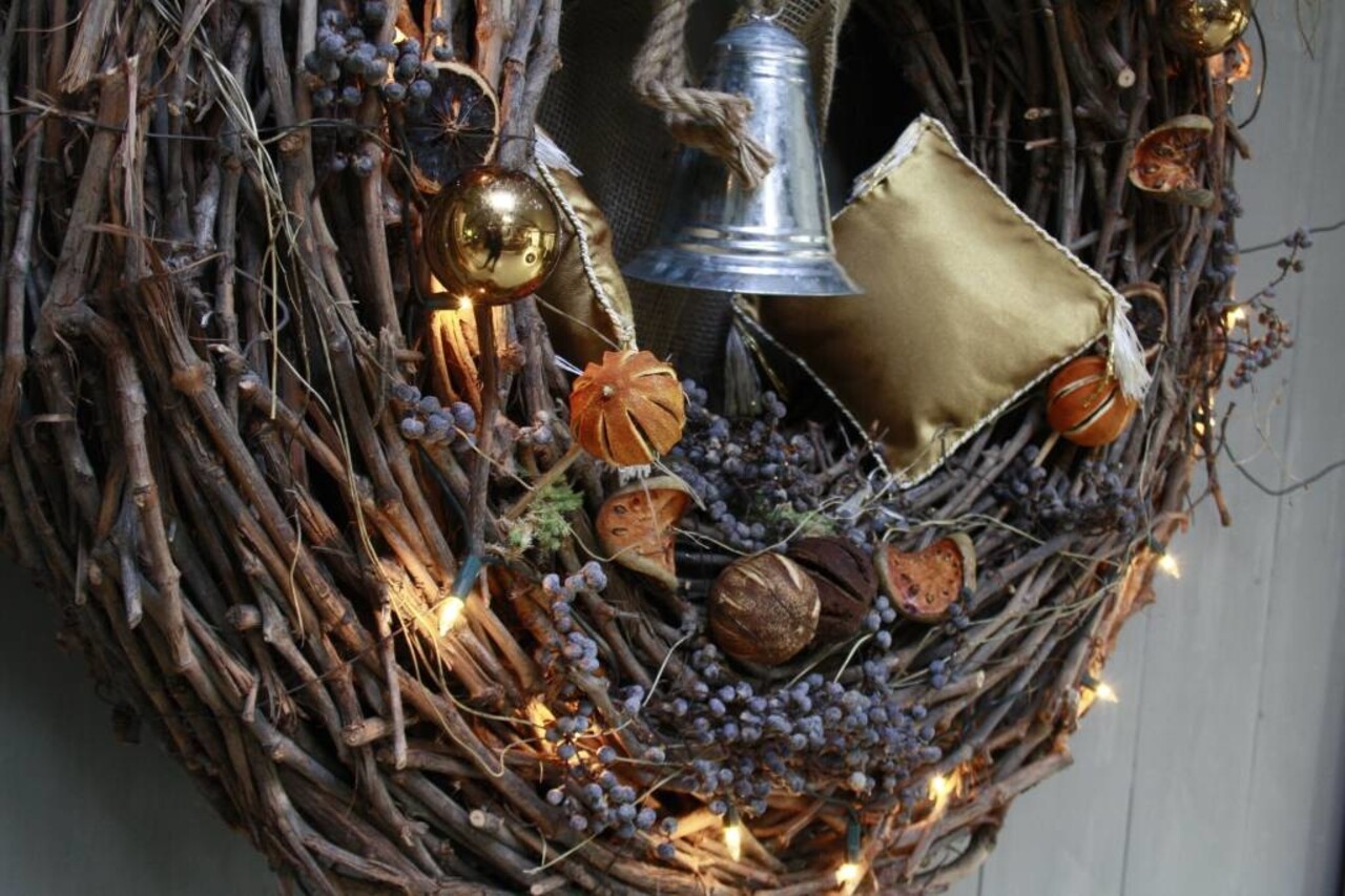 Rene Houtman Kerstkrans met verlichting 100 cm Rene Houtman Kerstkrans met verlichting 100 cm