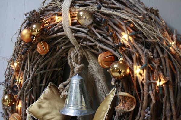 Rene Houtman Kerstkrans met verlichting 100 cm Rene Houtman Kerstkrans met verlichting 100 cm