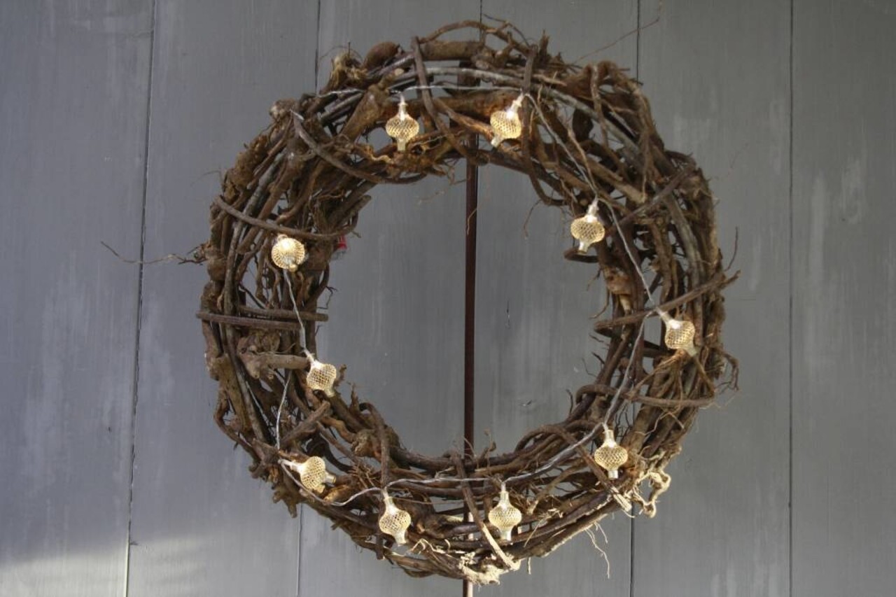 Krans met lampjes 60 cm