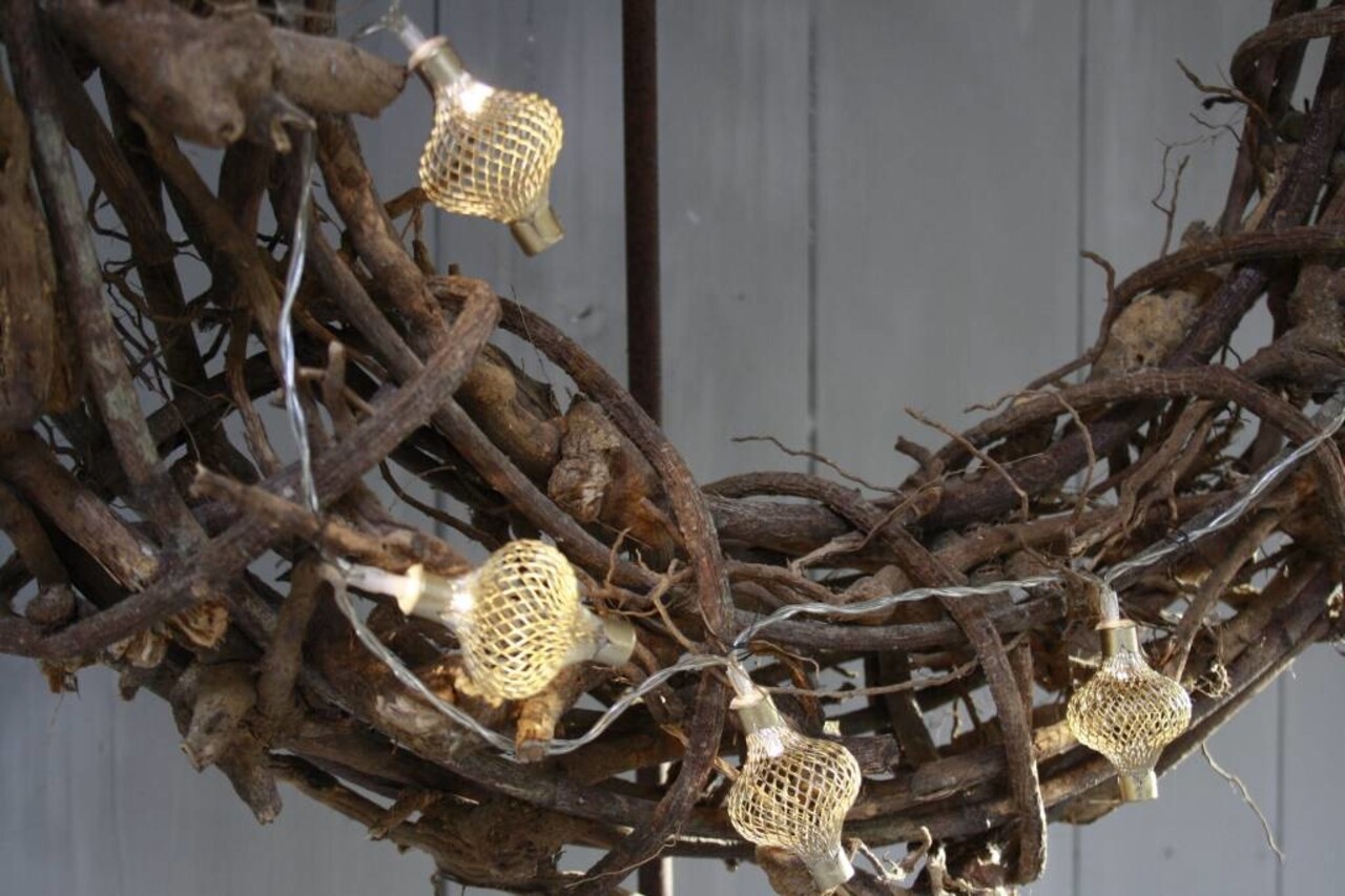 Krans met lampjes 60 cm