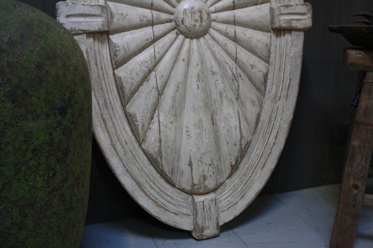 Ralph Lauren Medaillon Hout Gebroken Wit 122 x 70 x 5,5 cm Ralph Lauren Medaillon Hout Gebroken Wit 122 x 70 x 5,5 cm