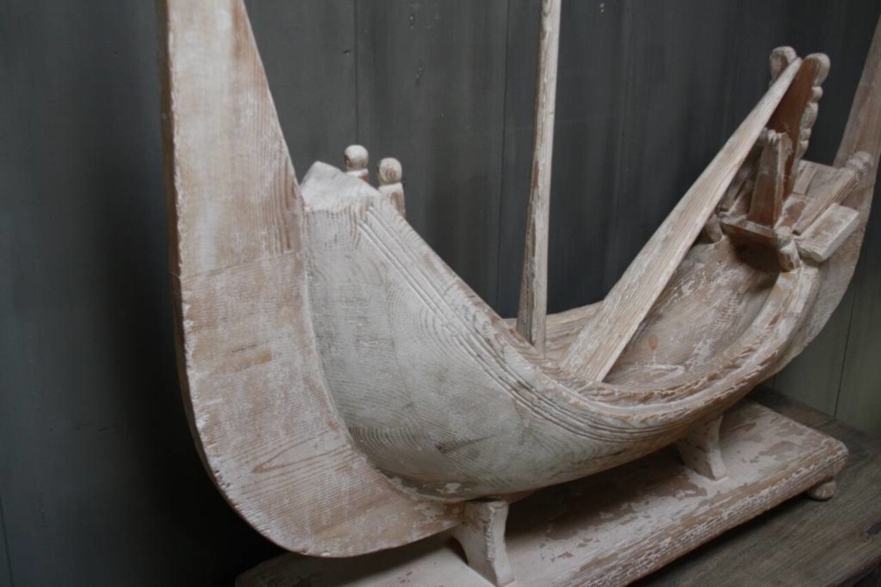 Ralph Lauren houten boot houtsnijwerk 100 x 115 cm Ralph Lauren houten boot houtsnijwerk 100 x 115 cm