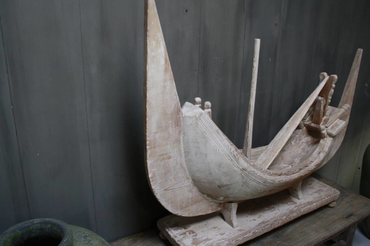 Ralph Lauren houten boot houtsnijwerk 100 x 115 cm Ralph Lauren houten boot houtsnijwerk 100 x 115 cm