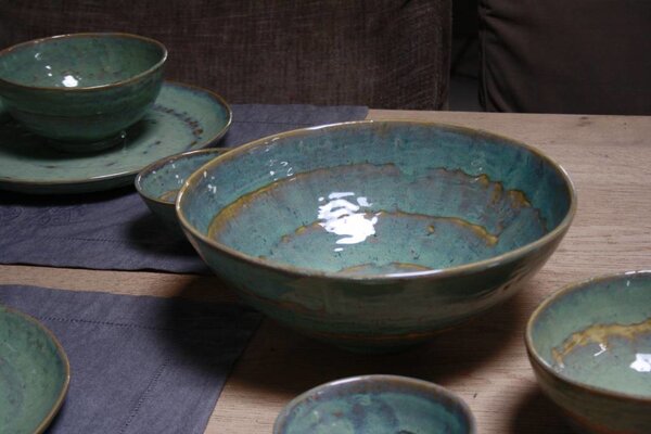 Pascale Naessens Salade Schaal Keramiek Groot 28,5 cm Pascale Naessens Salade Schaal Keramiek Groot 28,5 cm